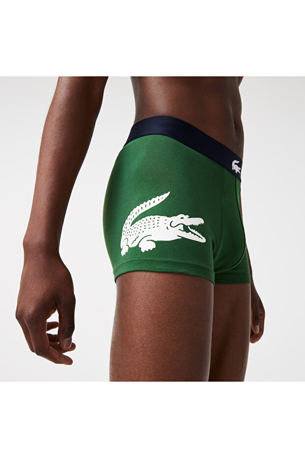 Core Erkek 3'lü Yeşil Boxer - 4