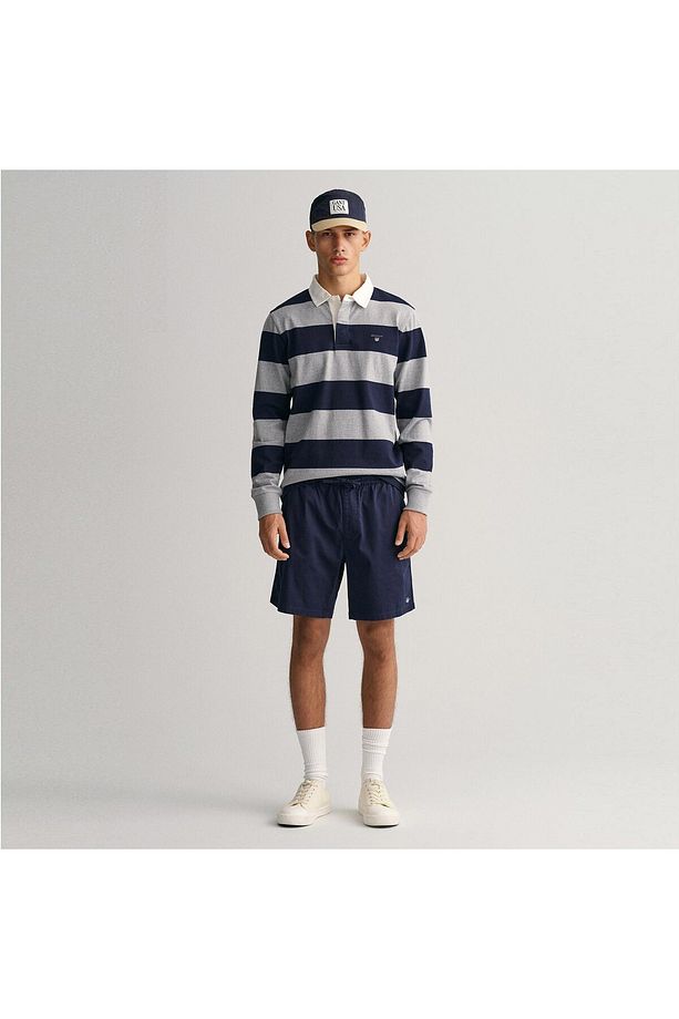 Erkek Lacivert Regular Fit Şort - 1