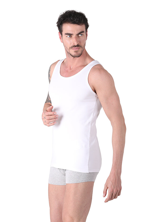 عبوة من قطعتين باللون الأبيض الرياضي - 6