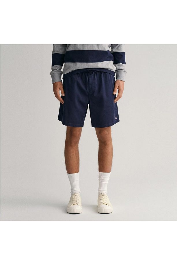 Erkek Lacivert Regular Fit Şort - 4
