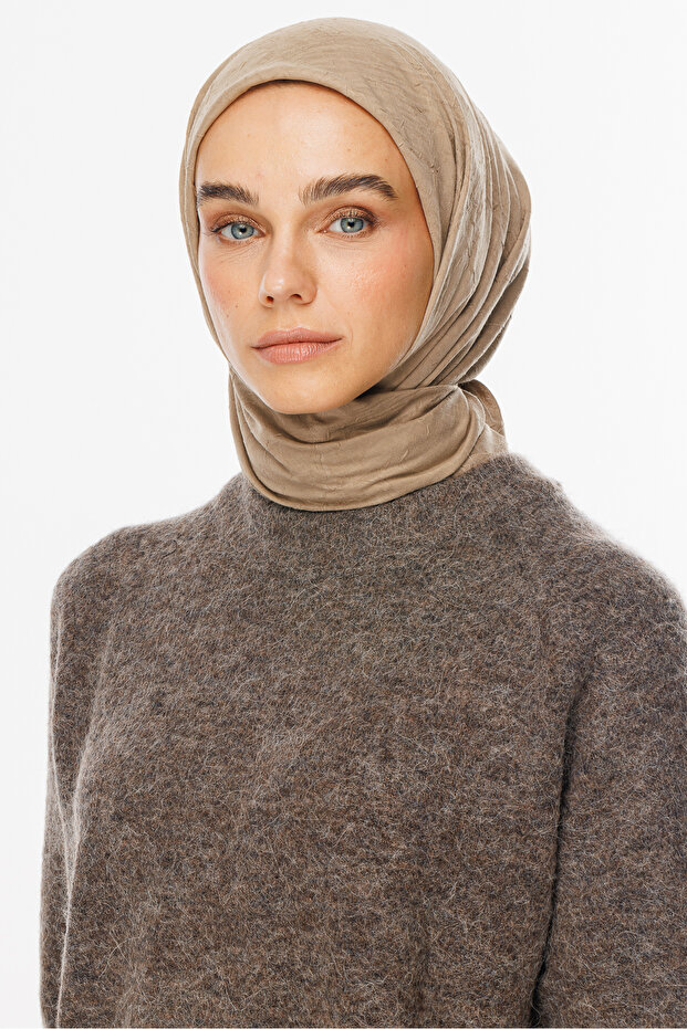 Latte Bambu Eşarp - 1