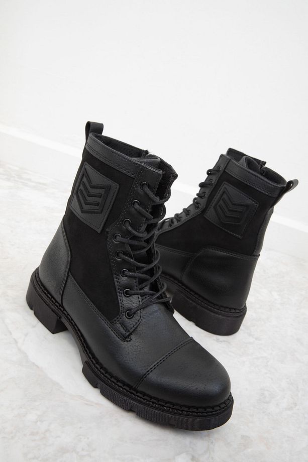 Siyah Erkek Bot & Bootie 19694 - 1