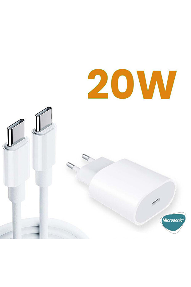 Apple iPhone 17 Pro Max Type-C To Type-C 2 in 1 Şarj Seti - 4