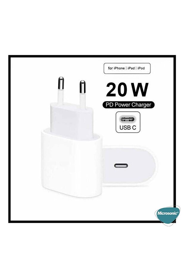 Apple iPhone 17 Pro Max USB-C Güç Adaptörü, Type-C Priz Şarj Cihazı Adaptörü - 2