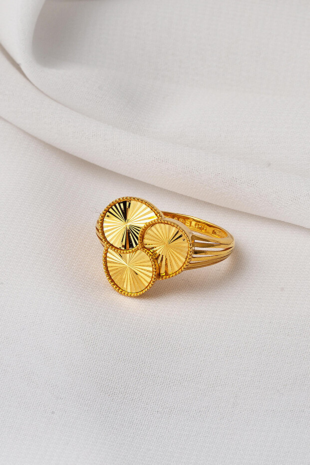 Therapy 22 Ayar Altın Yüzük - 3