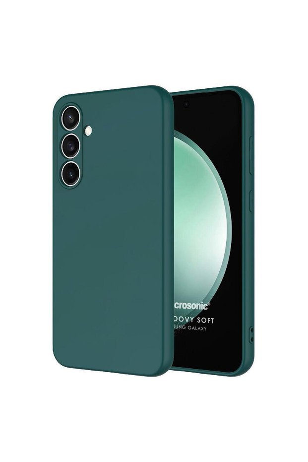 Samsung Galaxy A57 Case Groovy Soft Dark Green