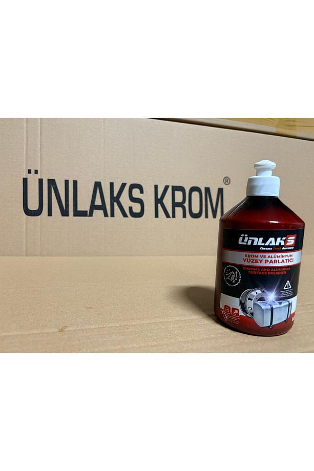 Ünlaks Krom - Alüminyum- Jant Yüzey Parlatıcı 500 ml - 3