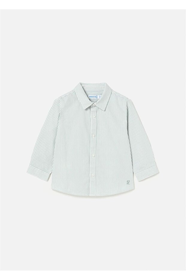 Erkek Bebek Basic Gömlek Mint 124 - 1