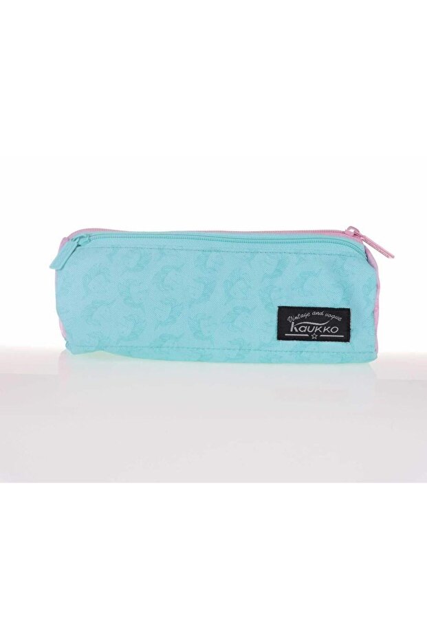 K2321 Wichligh 3-compartment Unicorn Patterned Pencil Bag