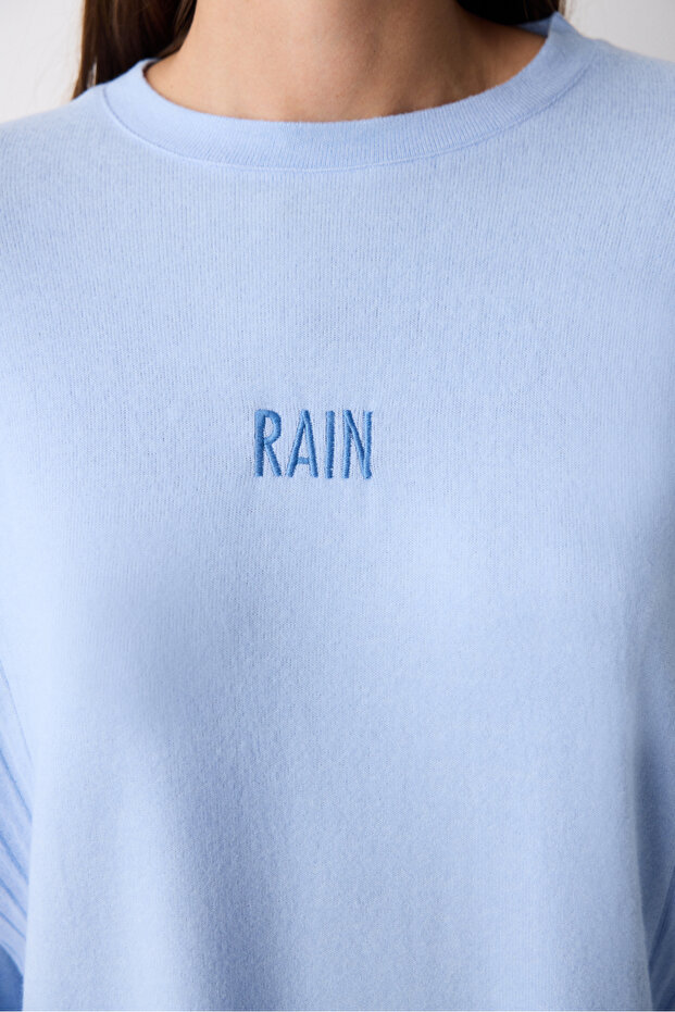 Rain Mavi Pantolon Pijama Takımı - 4