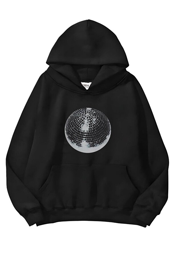 Disco Ball Oversive Sweatshirt - 1