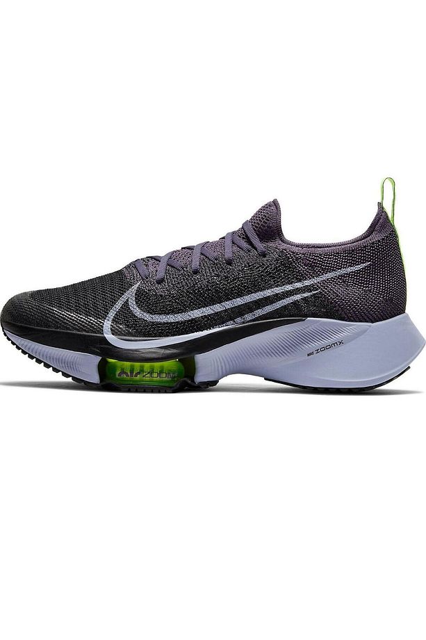 Air Zoom Tempo Next % Flyknit Running Shoes Kadın Koşu Ayakkabısı Siyah Mor - 2