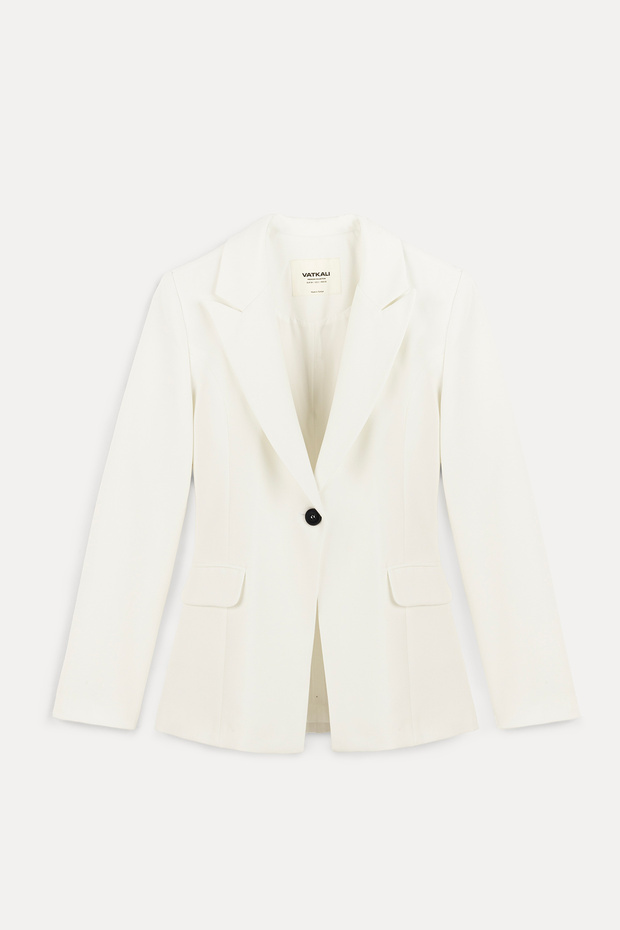 سترة بليزر بقصة ملائمة - 7