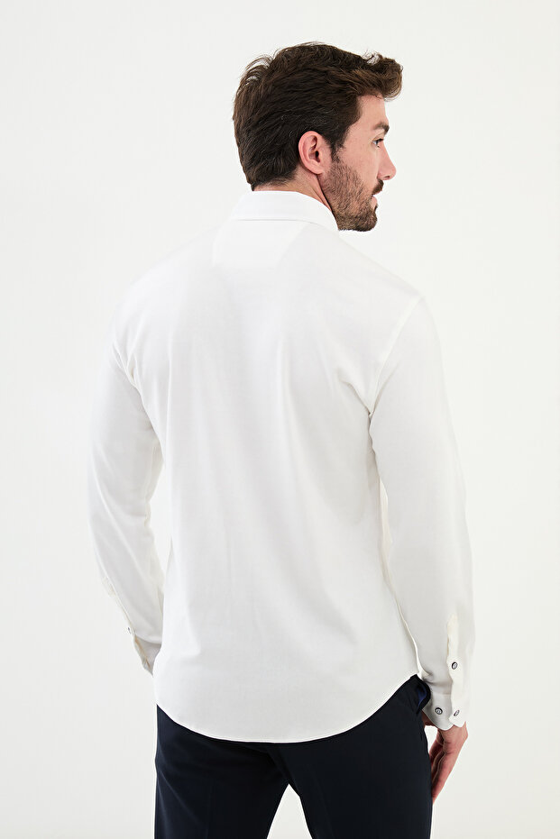 Hidden Buttoned Shirt - 3