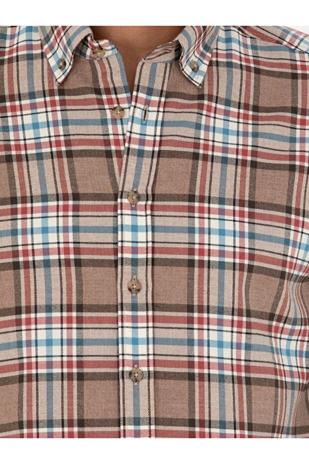 Vizon Regular Fit Uzun Kollu Gömlek 50272912-VR052 - 7