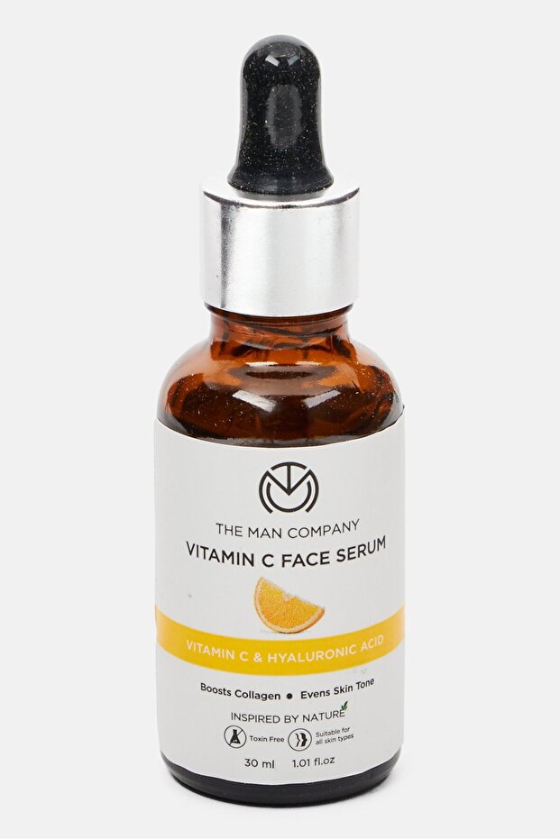 Vitamin C Face Serum With Hyaluronic Acid, Yellow