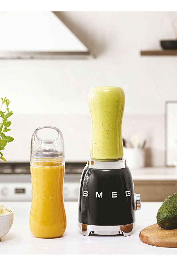 50's Style Siyah Kişisel Blender - 5