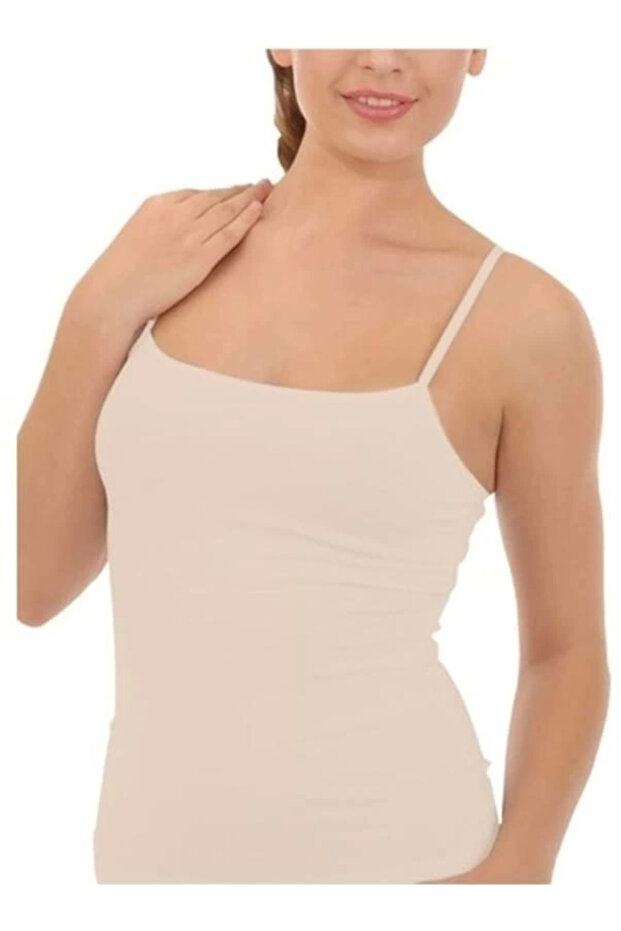 Imer 1237 Modal Single Jersey Undershirt with Thread Straps