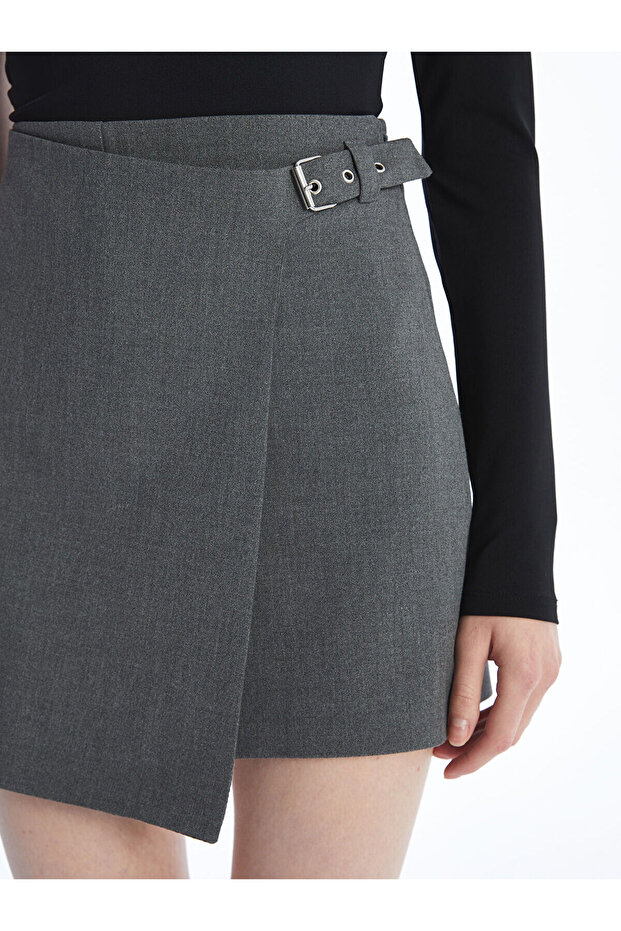 Lcwk Dar Fit Kadın Şort Etek - 3