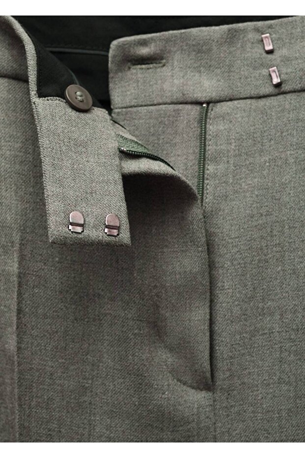 İspanyol paçalı takım pantolon - 8