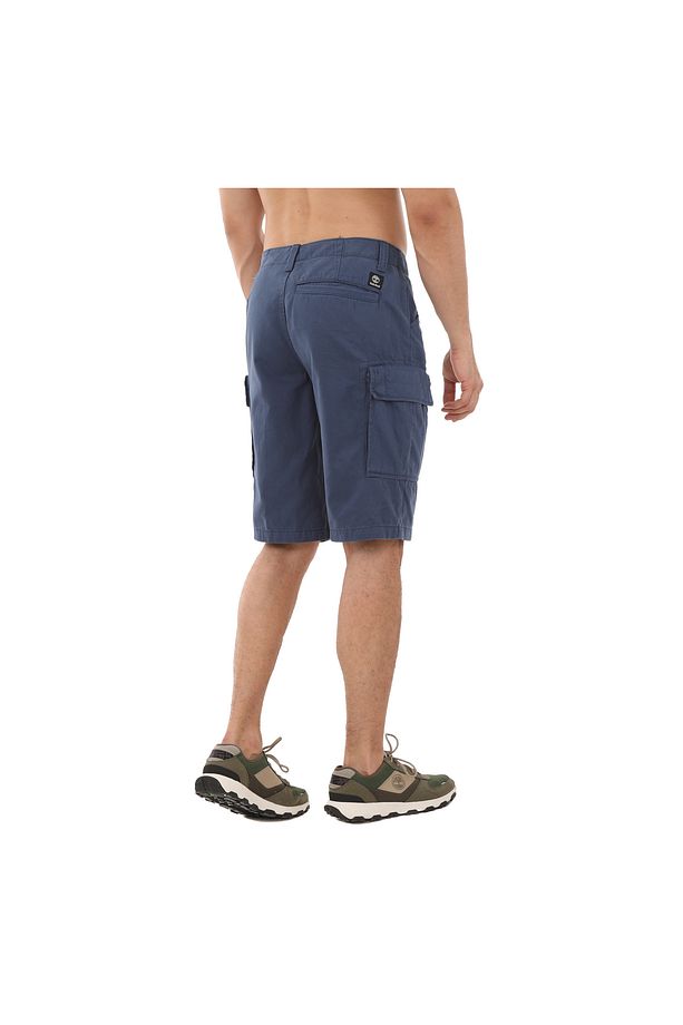 B0A5U1B2881-R Timberland Twill Cargo Short Erkek Şort Ve Kapri Mavi - 4
