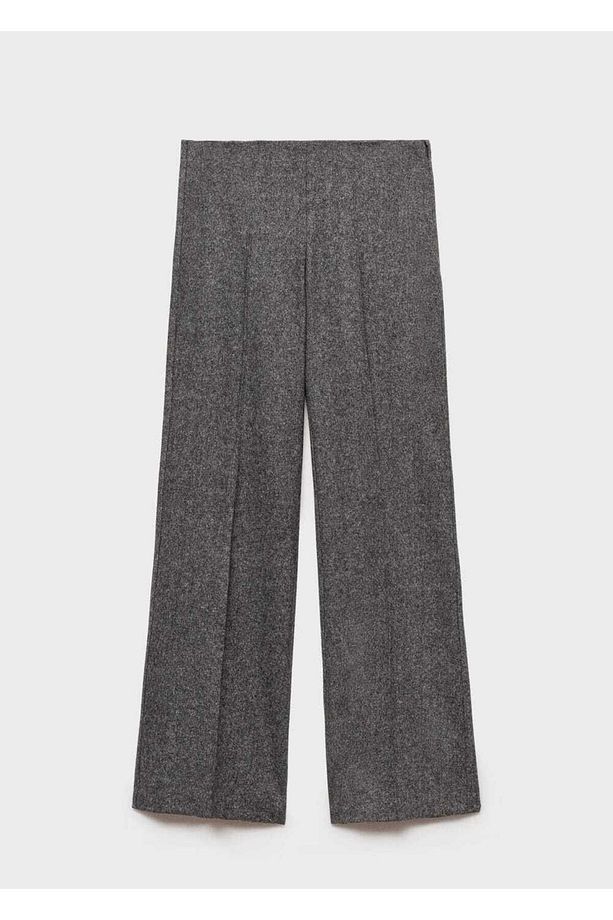 Kırçıllı Yün Pantolon - 3