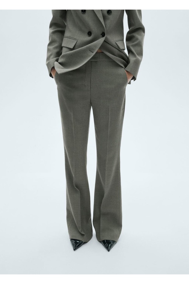 İspanyol paçalı takım pantolon - 1