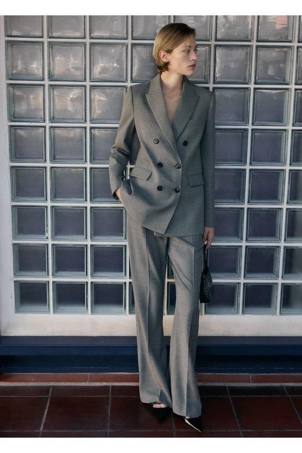 İspanyol paçalı takım pantolon - 6