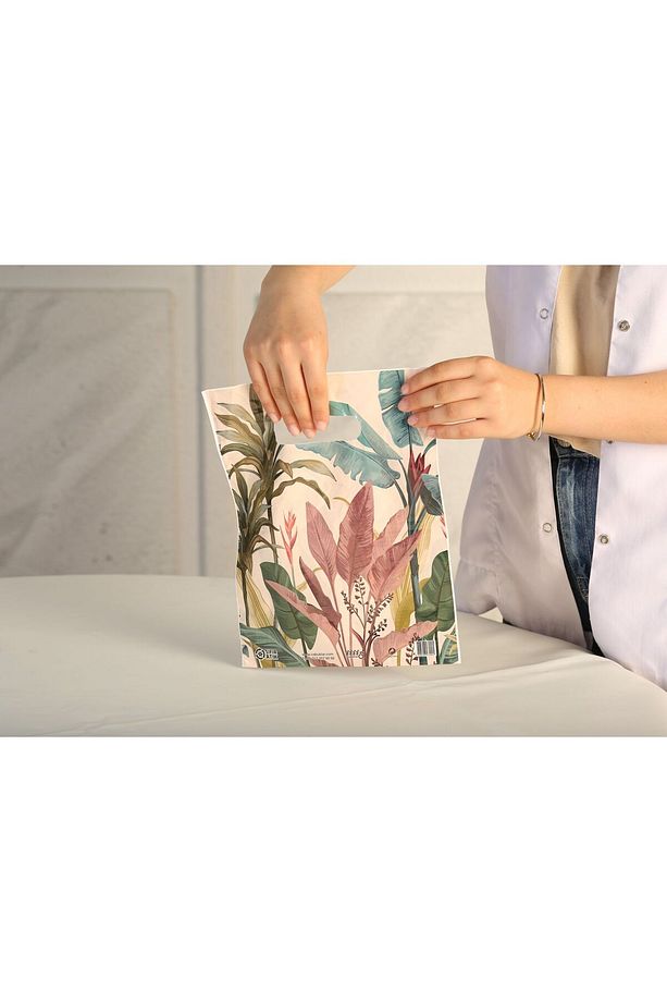 Alışveriş Poşeti Derya Çiçeği (22×32 CM) – 100 Adet - 1
