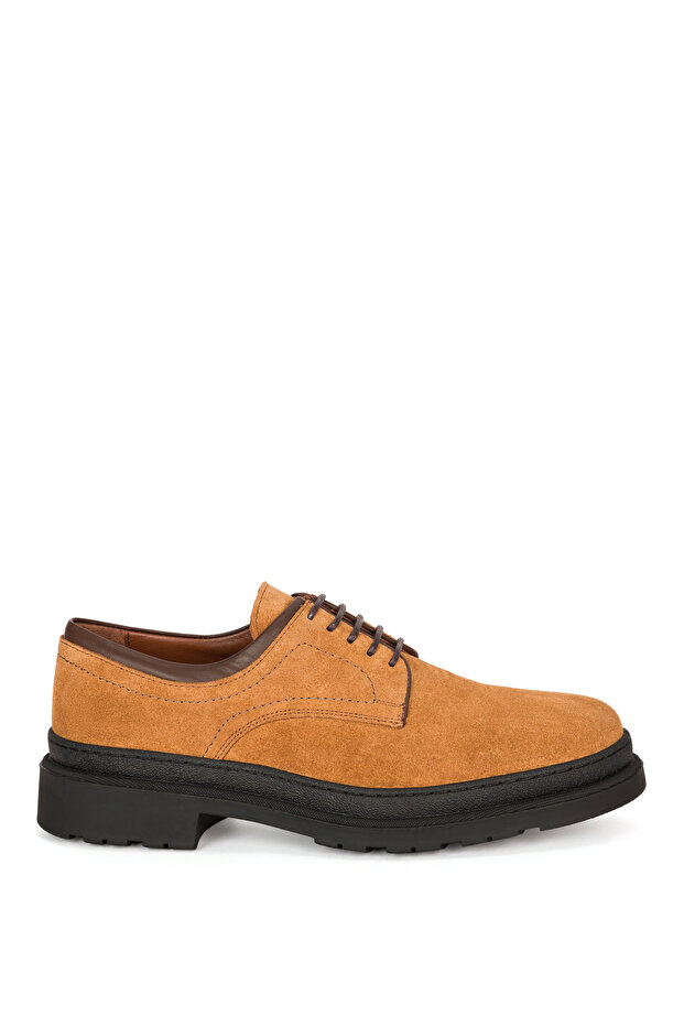 Tan 100% Leather Smart Casual Shoes 50259731-880