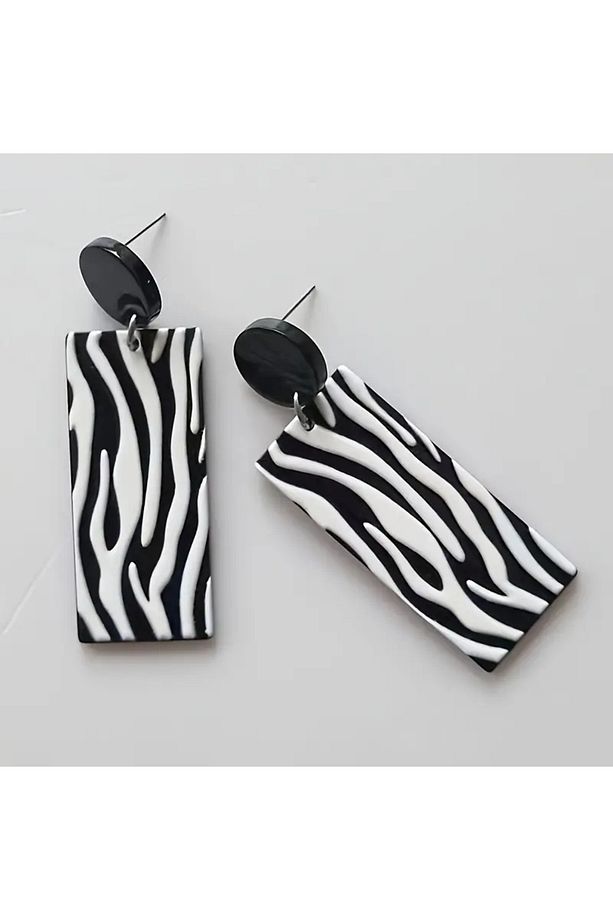 Zebra Küpe - 4