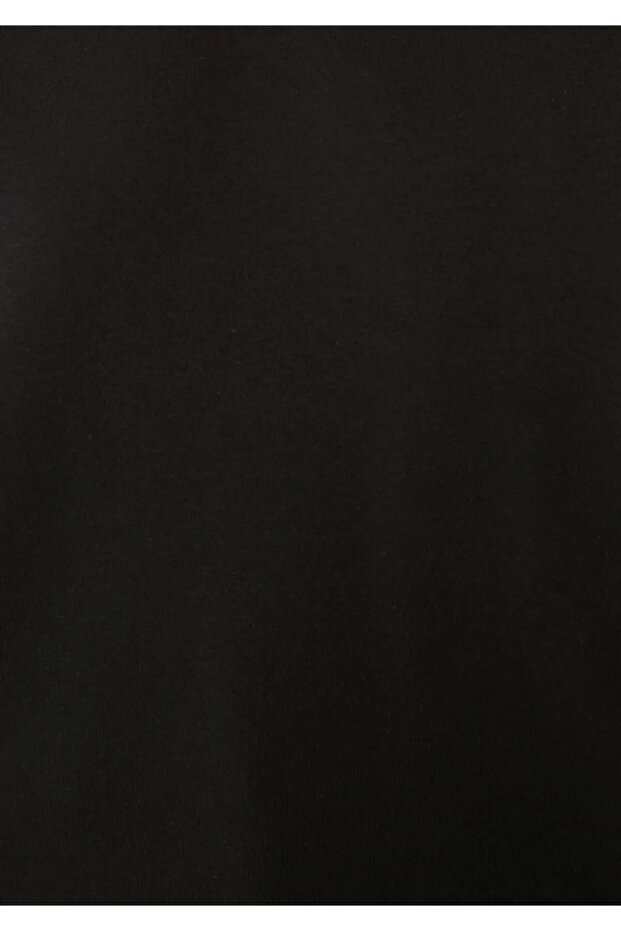 Bisiklet Yaka Siyah Basic Sweatshirt 1610198-447 - 6