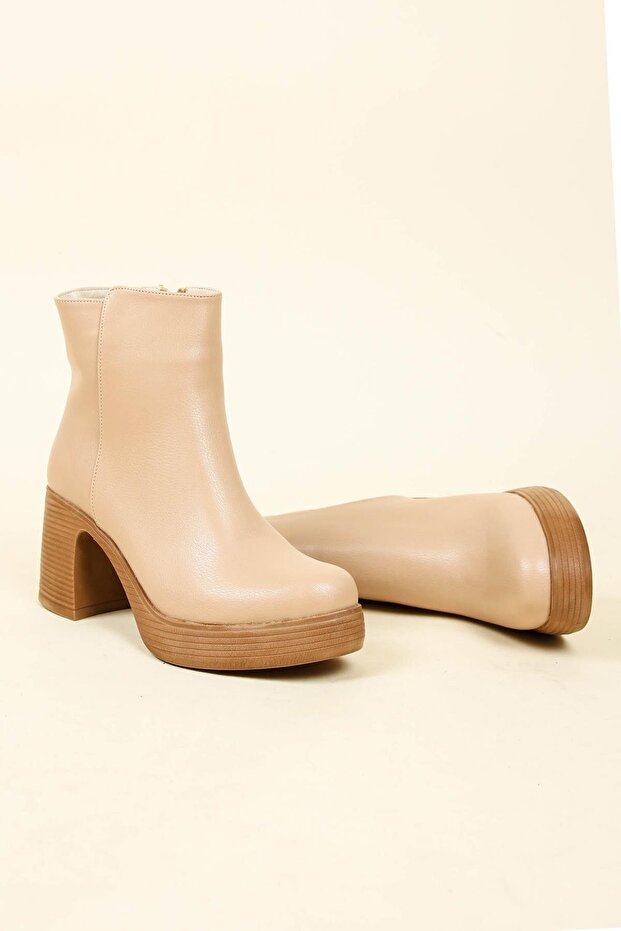 Kalın Topuklu Bot NUT - 3