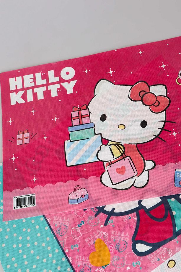 DEKOMUS İLE YENİ SEZON LİSANSLI HELLO KITTY 4'LÜ BESLENME ÖRTÜSÜ - 2