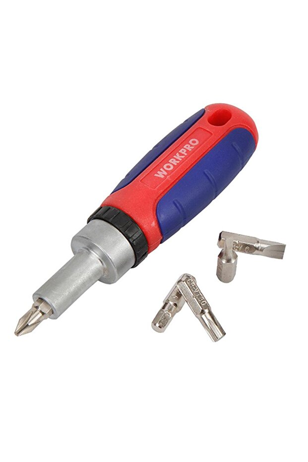 WP200517 38 Parça Profesyonel CR-V Cırcırlı Bits Tornavida Seti - 5