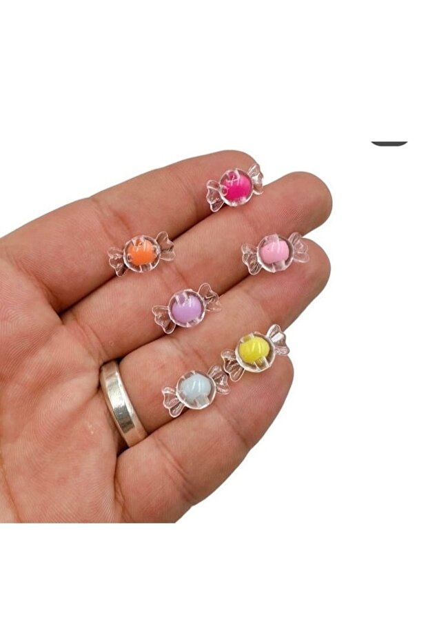 Pack of 20 Acrylic Beads Candy