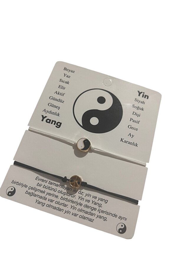 Yin - Yang 2’li Bileklik Seti - 3