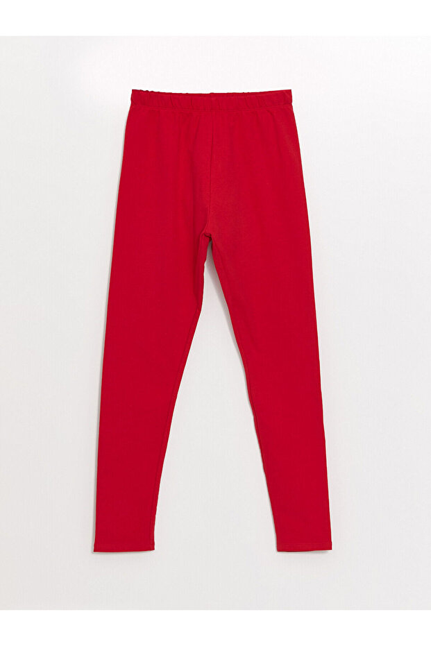 Lcw Beli Lastikli Basic Kız Çocuk Tayt - 1