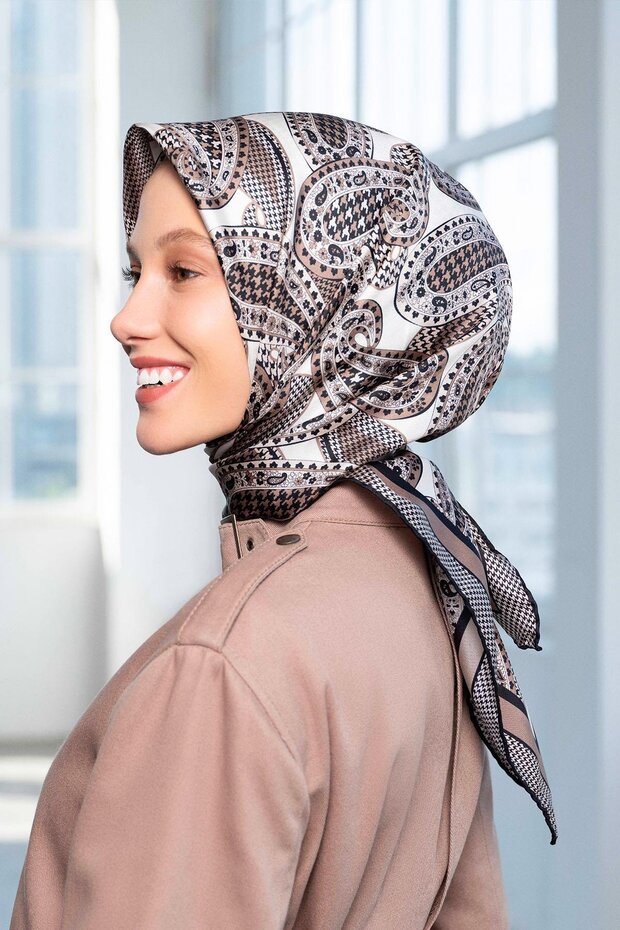 Armine Twill Silk Scarf 2025 Winter Season 9208D02-09