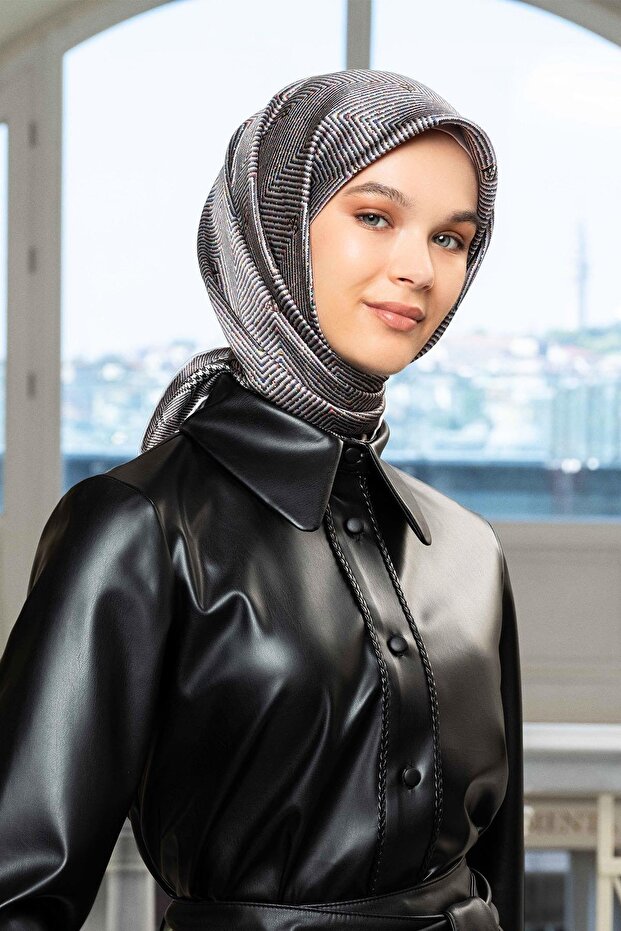 ARMİNE TWİLL İPEK EŞARP 2025 KIŞ SEZONU 9252D02-09 - 1