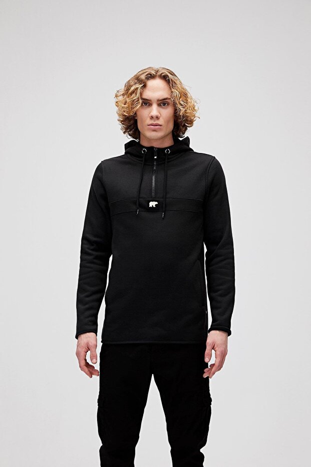 Erkek Sweatshirt Defence Half-zip - 1