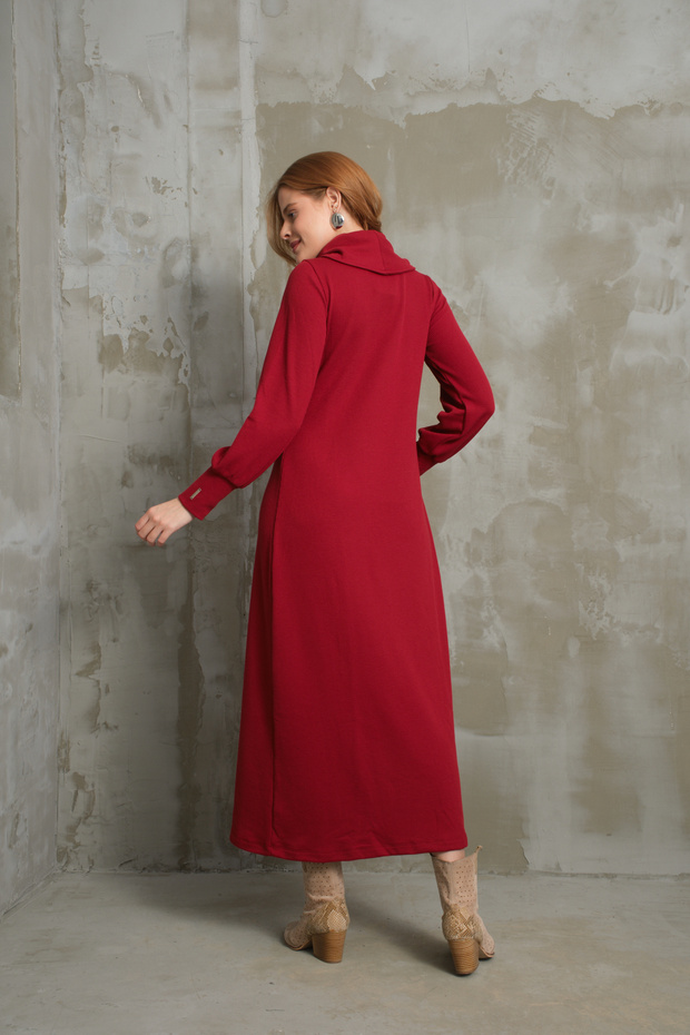 BURGU TRİKO ELBİSE - 3