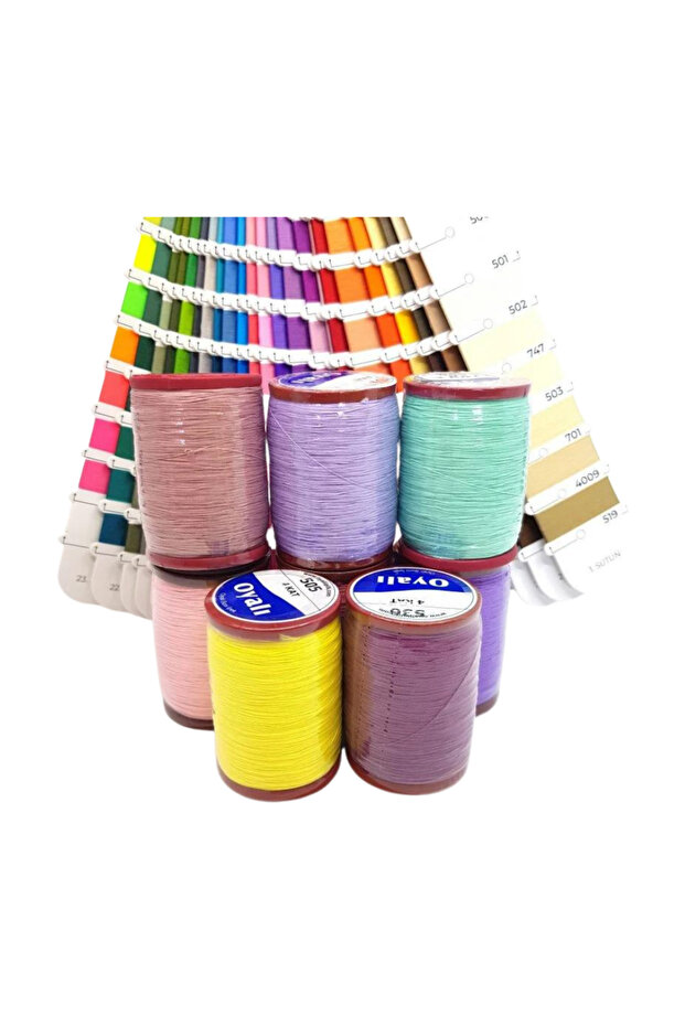 6 Layers Rayon Yarn Color Code:519 - 3