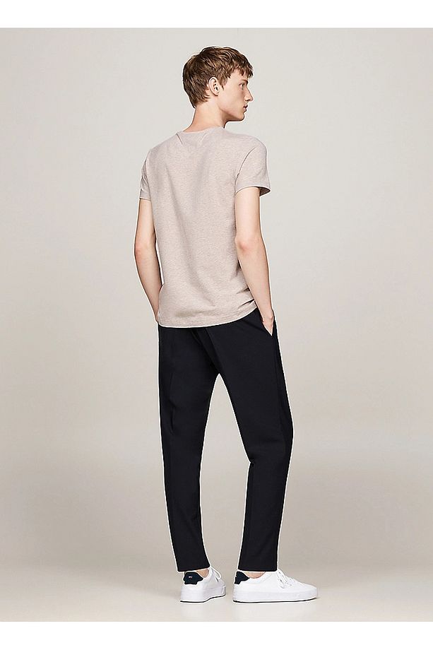Bisiklet Yaka Kahve Erkek T-Shirt MW0MW10800HE6 - 4