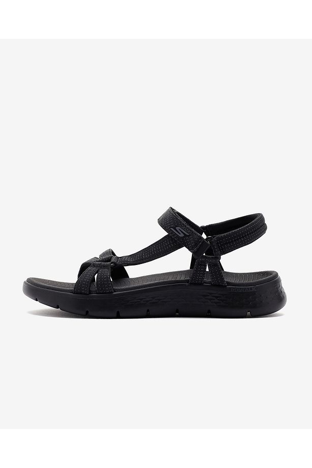 Go Walk Flex Sandal - Sublime Kadın Siyah Sandalet 141451 Bbk - 1