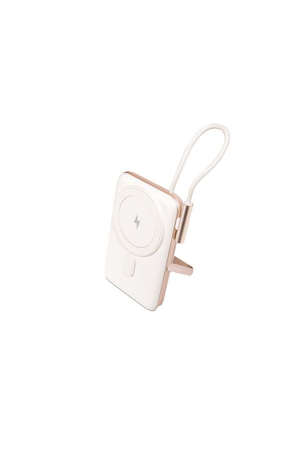 ReCharger Pro M LCD 10.000mAh MagSafe Uyumlu PD 20W USB-C Dahili Kablolu Stantlı Hızlı Şarj Aleti - 1