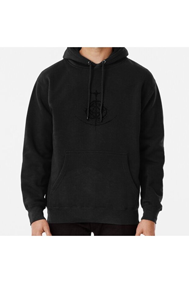 Unisex Elden Ring Black Printed Sweatshirt