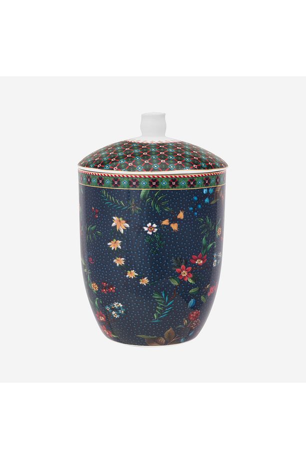 Berry Blues Mavi Porselen Saklama Kutusu 1500 ml - 1