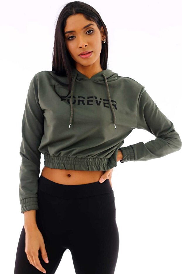 UNİSEX BASİC KAPÜŞONLU SWEATSHİRT - 2