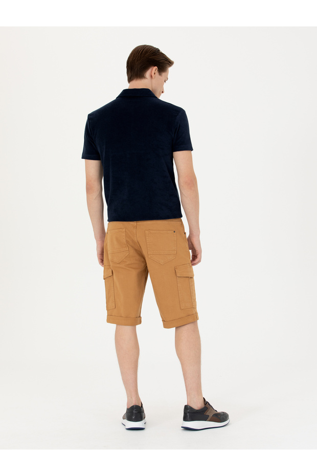 Camel Slim Fit Jean Bermuda Şort 50269605-VR015 - 4